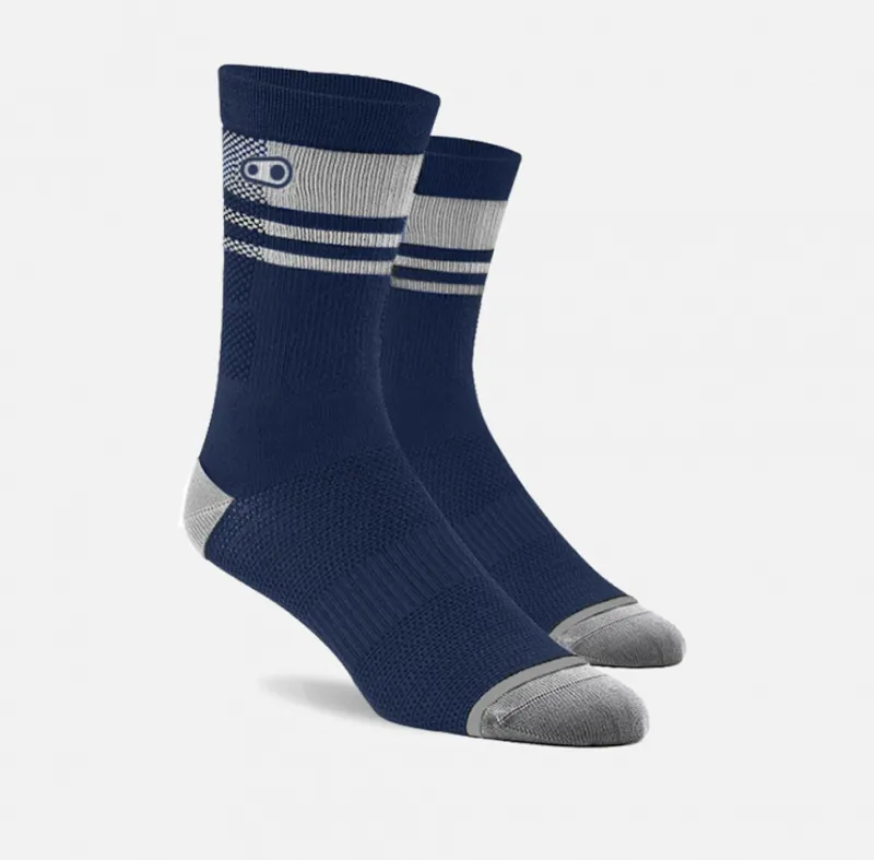 Crankbrothers Icon MTB Socks Navy/White